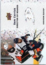 2023-24 Upper Deck Series 2 - Director of Boards Sam Carrick #DB-3 Sparkle