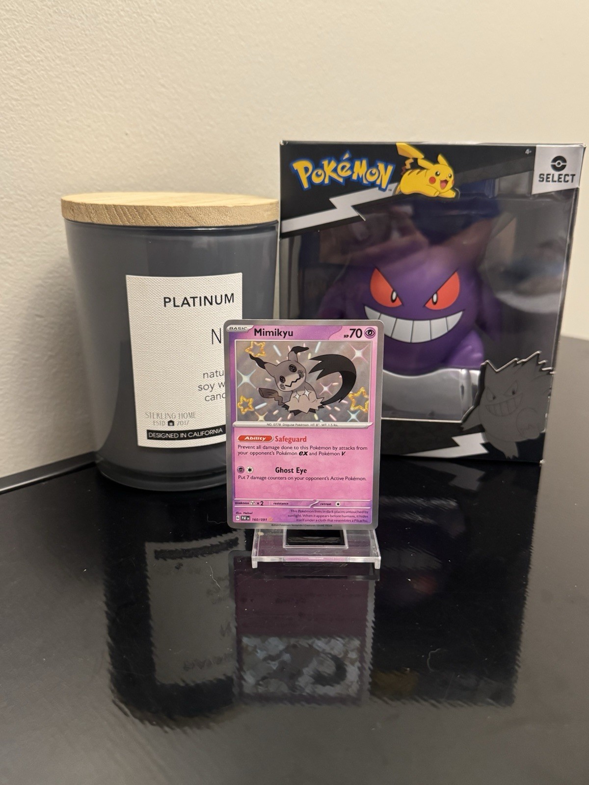 Mimikyu 160/091 Shiny Rare Paldean Fates Pokemon NM #1