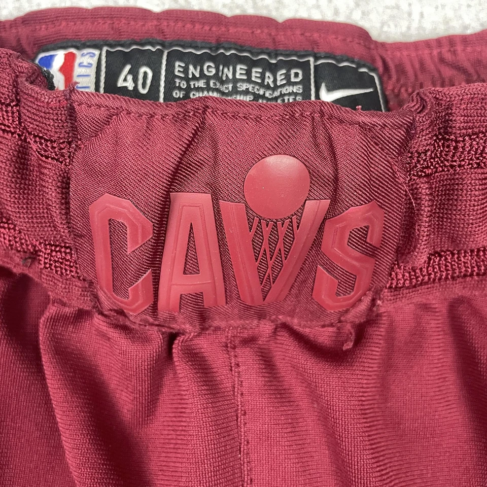 Pantalones Cortos Cleveland Cavaliers Para Hombre XL Rojo NBA Baloncesto Nike Dri-FIT ADV Foto 3 de 4