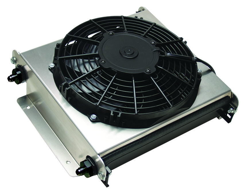 Derale 13870 40 Row Hyper-Cool Extreme Remote Cooler, -6AN