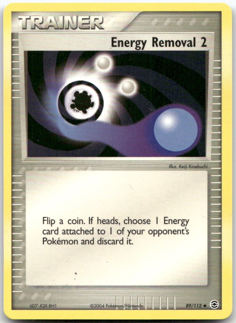 Energy Removal 2 89/112 Uncommon FireRed & LeafGreen Pokemon LP