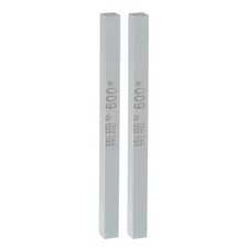 2pcs Sharpening Stones 600 Grit 150mm Green Silicon Carbide Polishing Whetstone