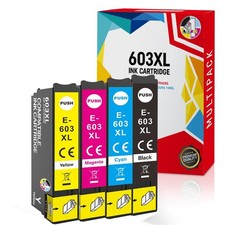 NonOEM 603XL Ink Cartridges For Epson XP3100 XP4100 XP2100 WF-2810 WF2830 WF2835