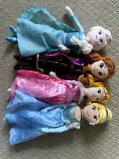 TY Princess Collections: Ana, Elsa, Aurora, Cinderella - barely used