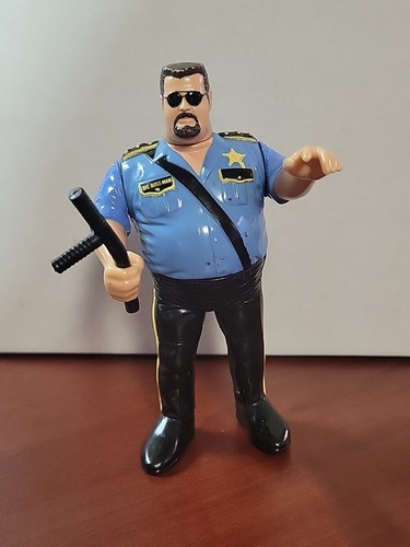Vintage 1991 Big Boss Man WWF Hasbro Series 3 Wres...