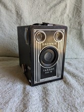 EASTMAN KODAK BROWNIE BOX CAMERA TARGET SIX- 16 VINTAGE ANTIQUE 1946-1951