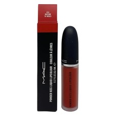 MAC Powder Kiss Liquid Lipcolour - 974 Rhythm 'N' Roses Full Size NIB
