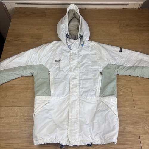 Napapijri, Vintage Napapijri Zip Up Water Repellent & Breathable Jacket Women's M Cream