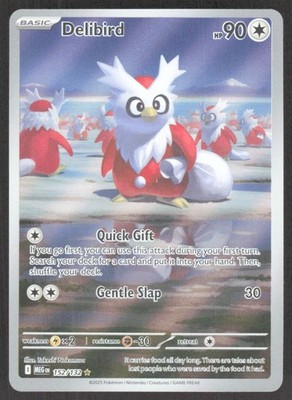 2025 Mega Evolution Series - Mega Evolution Delibird Illustration Rare #152