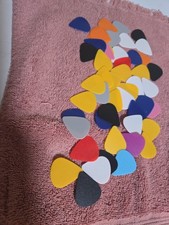 Lot Of 47 Multi Colored Guitar Picks