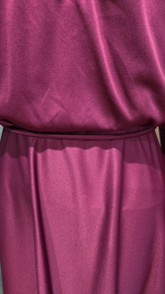 Maxi escote y puños vintage años 70 pradera con cordones - Leer Foto 4 de 4