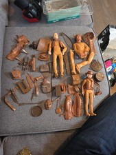 Vintage Marx 2062 Johnny West Chief Jay Huge Lot