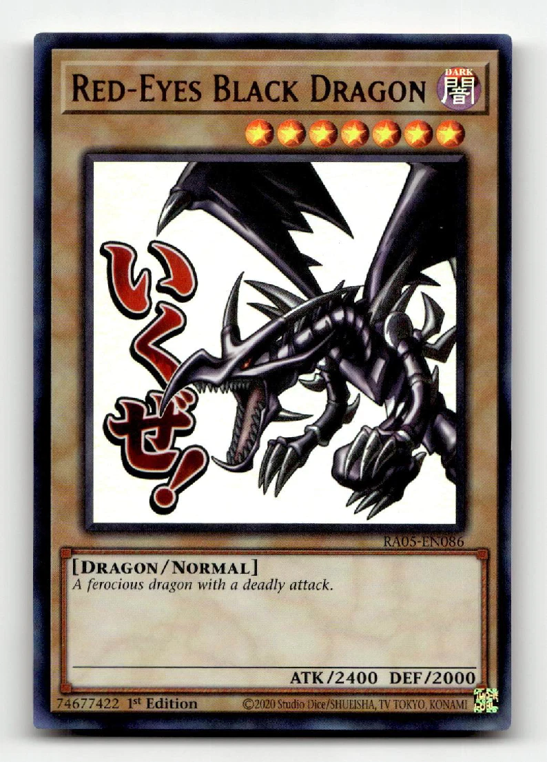 Red-Eyes Black Dragon RA05-EN086 Rarity Collection 5 for sale | eBay