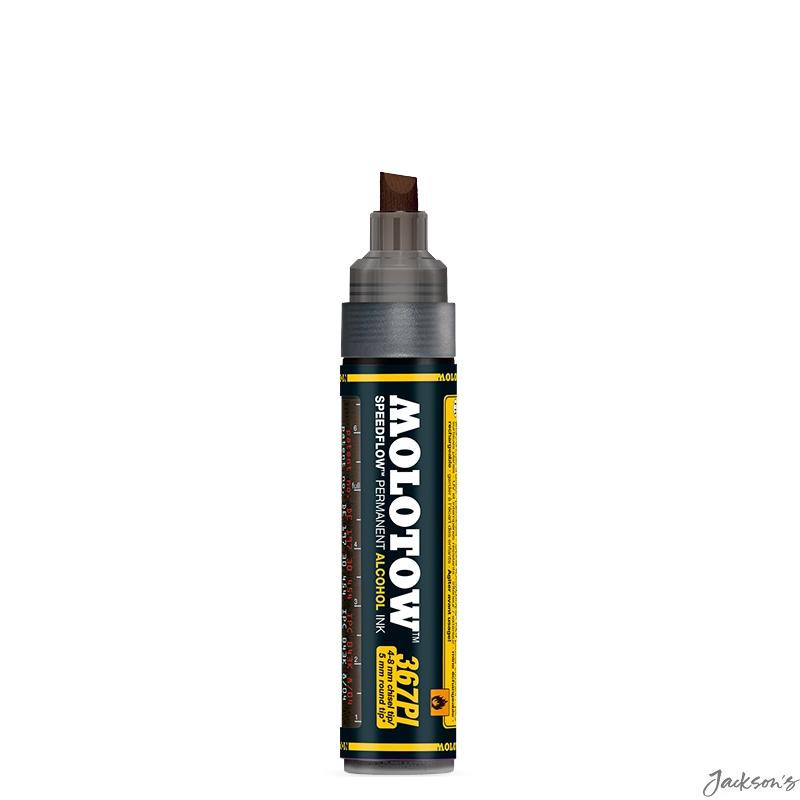 Molotow : Masterpiece 367PI Speedflow Marker : 4-8mm : Copper Black
