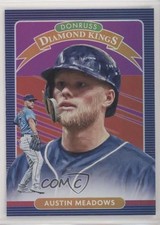 2020 Panini Donruss Diamond Kings Holo Purple Austin Meadows #15 0ax3