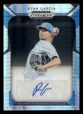 2019 Panini Prizm Draft Picks AUTO Prizms Hyper #71 Ryan Garcia /75