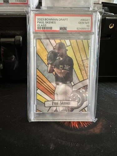 2023 Bowman Draft Stained Glass Paul Skenes PSA 10 Gem Mint RC Pirates