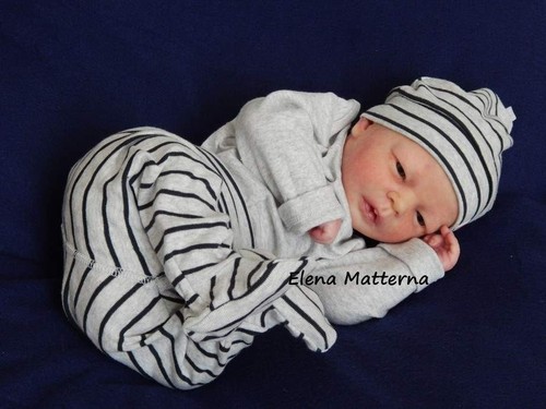 Darren Awake *Auténtico kit de muñeca renacida de 17,5" de Bountiful Baby Realborn/certificado de autenticidad - Imagen 19 de 20