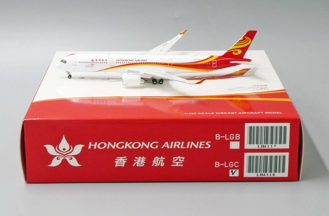 JC Wings 1:400 Hong Kong Airlines Airbus A350-900 XWB B-LGC JC Wings 1:400 Hong Kong Airlines Airbus A350-900 XWB B-LGC