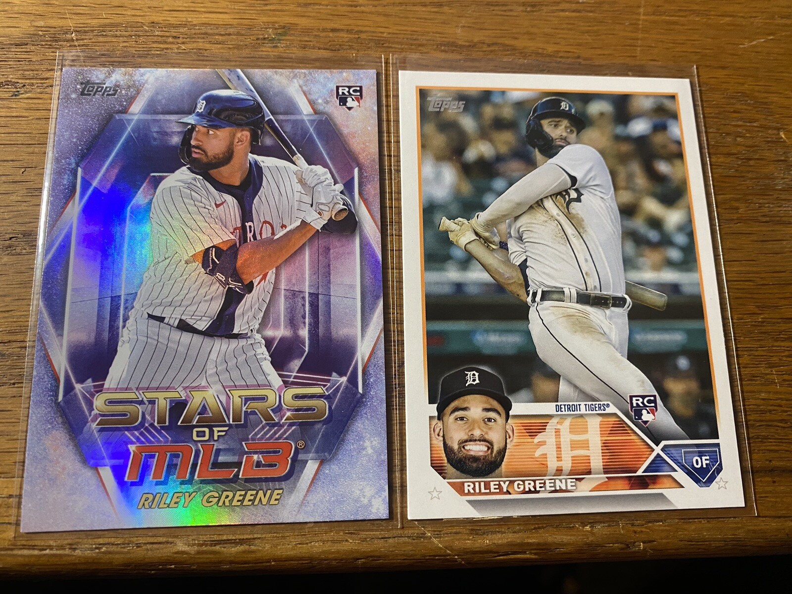 1st Edition! 2023 Topps RILEY GREENE RC Tigers Rookie First #31 w/rc insert free