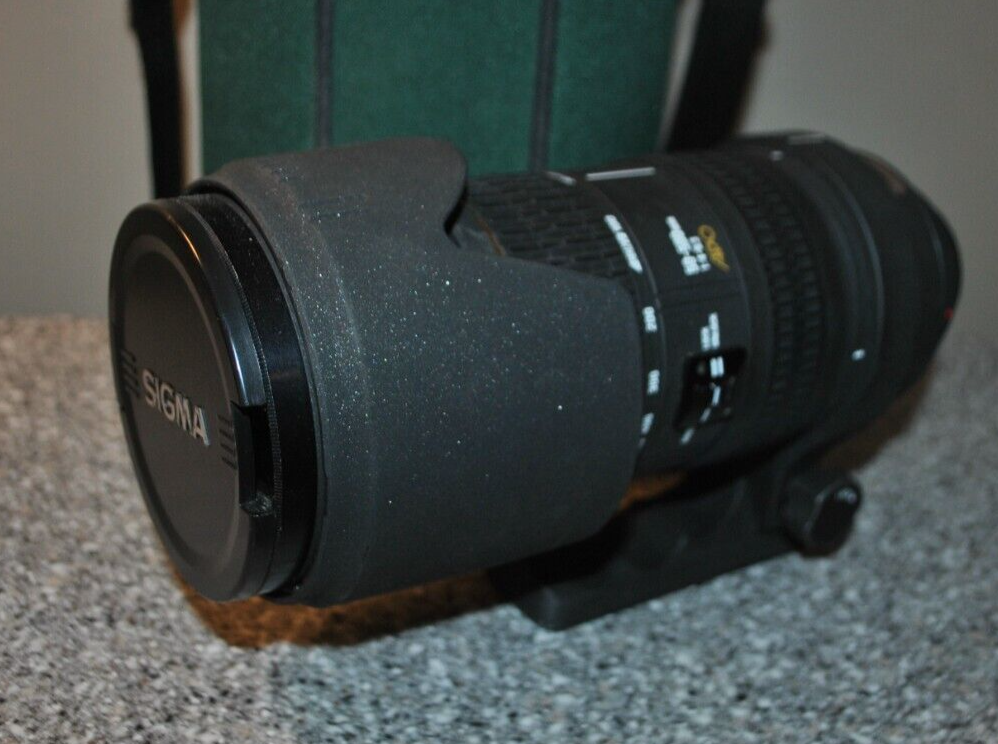 Sigma 50-500mm f/4-6.3 APO EX Zoom Lens w/Carrying Case