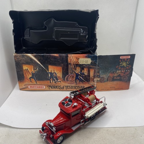 matchbox models of yesteryear - 1932 ford AA fire engine yfe06 - Picture 1 of 11