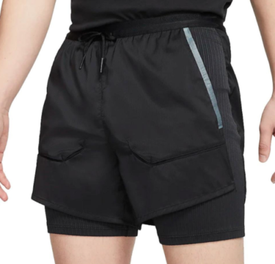 nike black reflective shorts