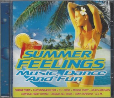 Summer Feelings - Music, Dance And Fun CD, Shania Twain, D.J. Bobo, Mungo Jerry,