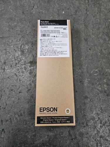 Epson T6941 Original Photo Tintenpatrone Schwarz 700ml 2027 Exp.