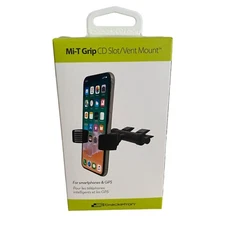 NEW Bracketron Mi T CD Slot Vent Mount Smartphone GPS Holder NIB Sealed QVC