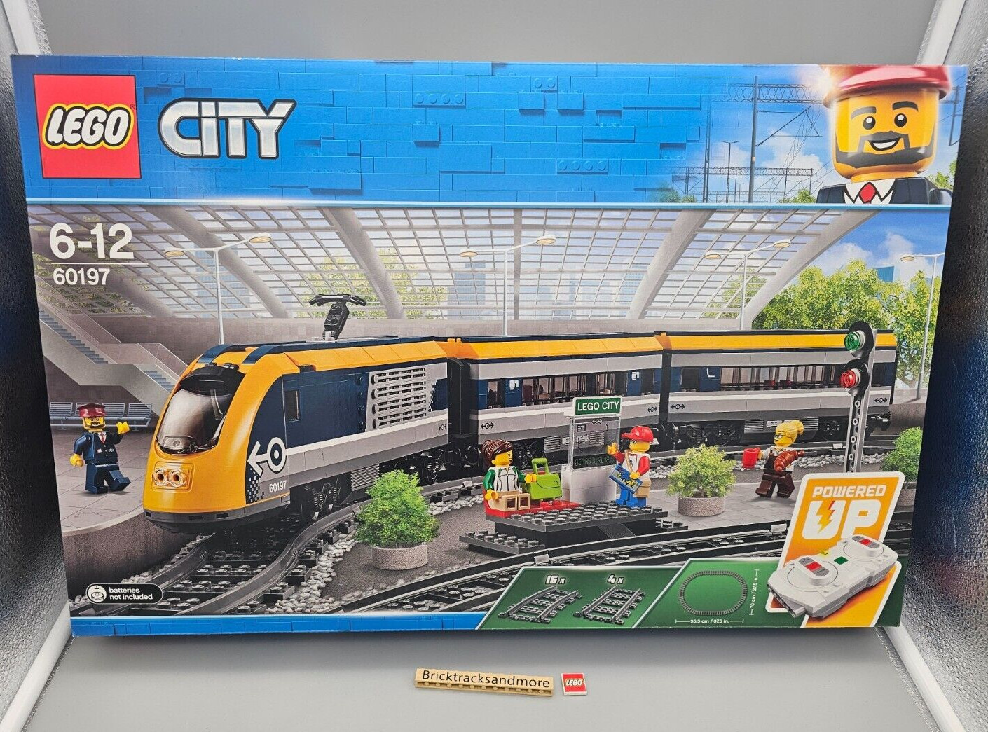 LEGO® City 60197+60205 Personenzug+Schienen NEU OVP NEW MISB EOL 2022 - Bild 10