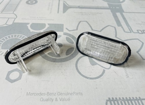 /1172/ Orig. 2 x Mercedes-Benz Kennzeichenleuchte Lichtscheibe Leuchte W169 W245 - Bild 2 von 4