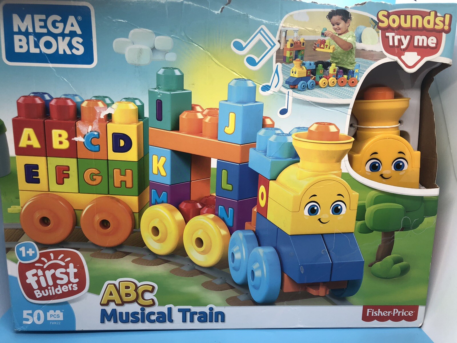 fisher price abc train