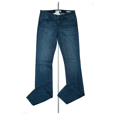 Habitual Greta Damen Jeans Hose mini Boot stretch Schlag 27 W29 L34 Blau NEU. 