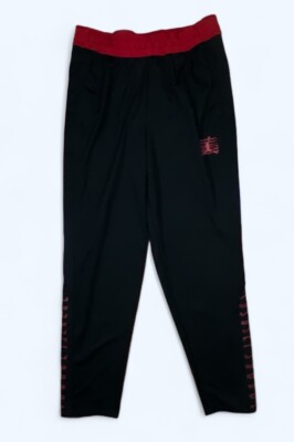 Air Jordan 11 Tear Away Basketball Pants Men LARGE Black Red - Main Image