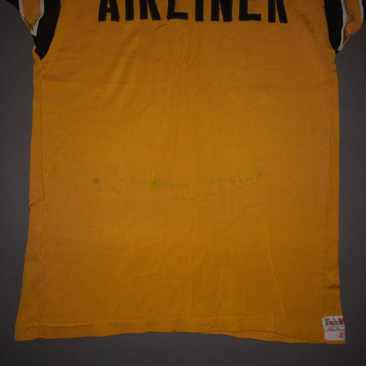 Vintage 1950s FAB KNIT JERSEY T SHIRT The Airliner FAB-KNIT