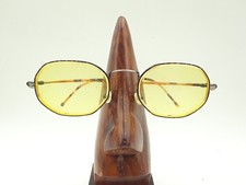 Vintage Kenneth Cole Whats The Angle 208 Tortoise Oval Sunglasses FRAMES ONLY