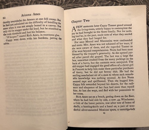 Arizona Ames by Zane Grey 1932 Walter J Black edition HC - Picture 12 of 12