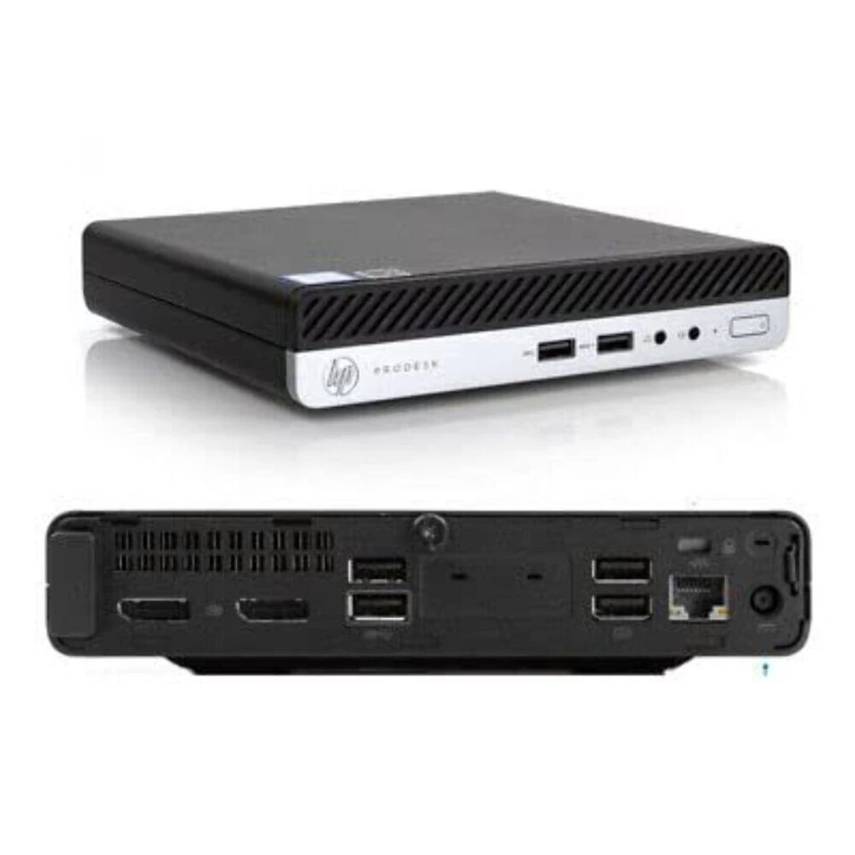 HP ProDesk 400 G4 DM Tiny PC Intel i5-8500T 256GB NVMe 16GB DDR4 Built-in WIFI