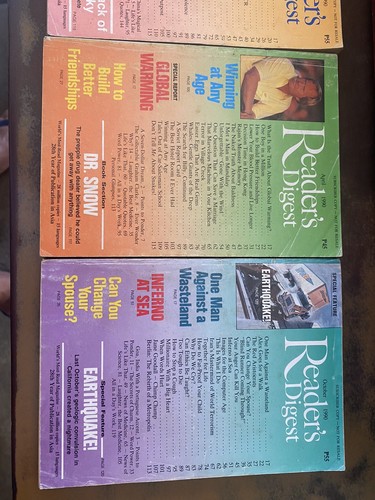 7 issues Reader’s Digest Year 1990 - Picture 2 of 3