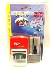 Cosco 2000 PLUS Do-It-Yourself Message/Date Stamp Kit, 010165