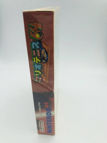 NEW SEALED Super Mario Tennis 64 Japan Nintendo 64 Japanese 2000 Complete NIB - Picture 6 of 9