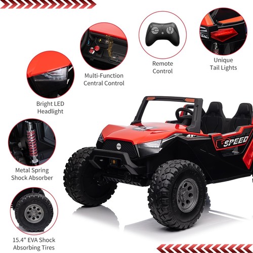 Can-Am 24V Ride on UTV Car Electric Toys 4WD Off-Road Quad, Best Gift for Kids - Picture 33 of 288