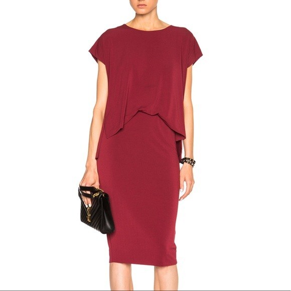 malene birger red dress By Malene Birger Harperz Mini Dress