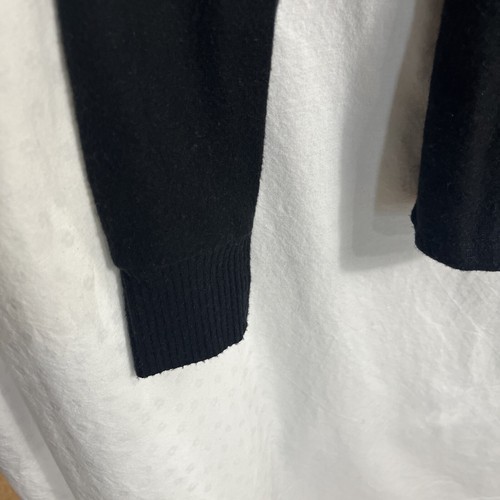 Project social T Juniper Cozy Off The Shoulder Ribbed Sweater NWT Black Soft - Picture 3 of 9