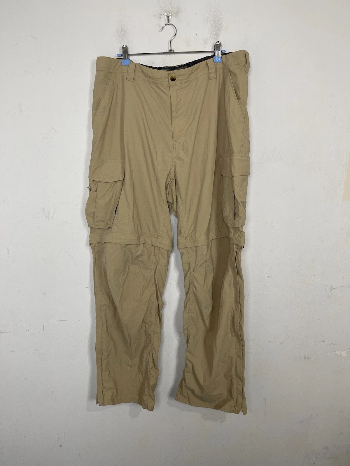 REI Mens Pants XL Cargo Hiking Convertible Nylon Outdoor Workwear Zip Off Beige
Opens in a new windo