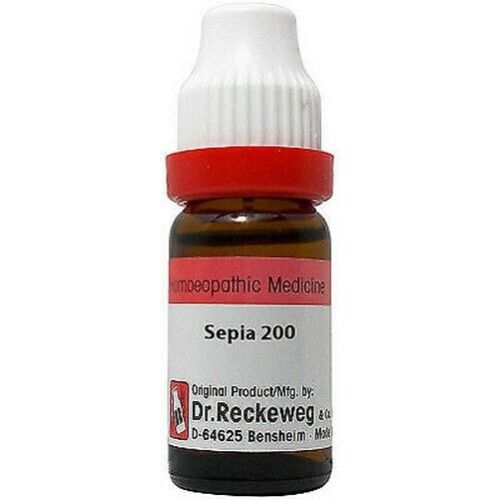 4 X Dr. Reckeweg Sepia 200 CH (11ml) + USA - Picture 1 of 3