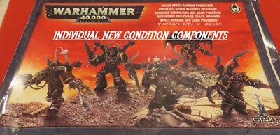 Games Workshop Warhammer 40000 Chaos Space Marines Possessed Einzelteile Neu
