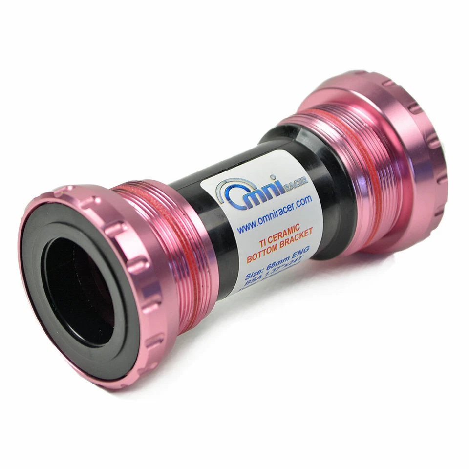 Soporte inferior OMNI Racer WORLDS LIGHTEST Ti CERAMIC Shimano Hollowtech II: 74 g Foto 3 de 4