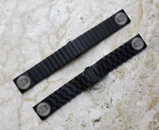 Sugar Skull Engraved Black Band Strap for Google Pixel Watch 4 3 45mm B-SS2